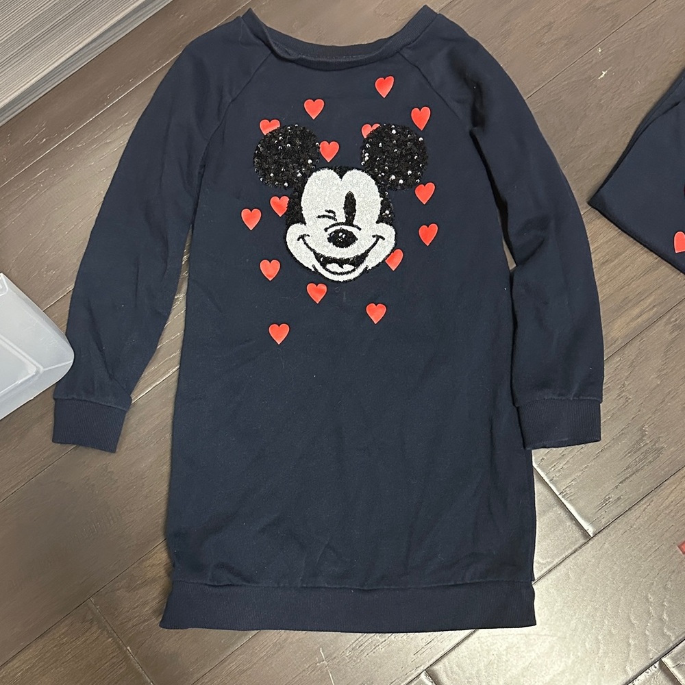 GAP Kids Disney Navy shirt dress